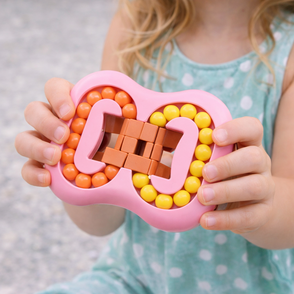 Cubo Sensorial Feijão Mágico