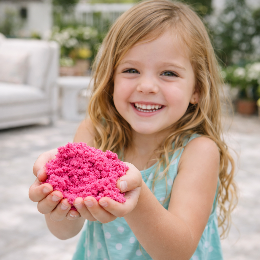 Areia Mágica Cinética com Molde