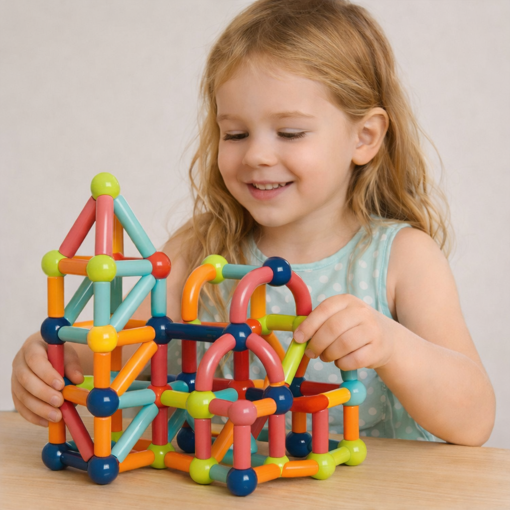 Blocos Magnéticos de Construção 3D