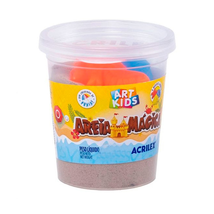 Areia Mágica Cinética com Molde