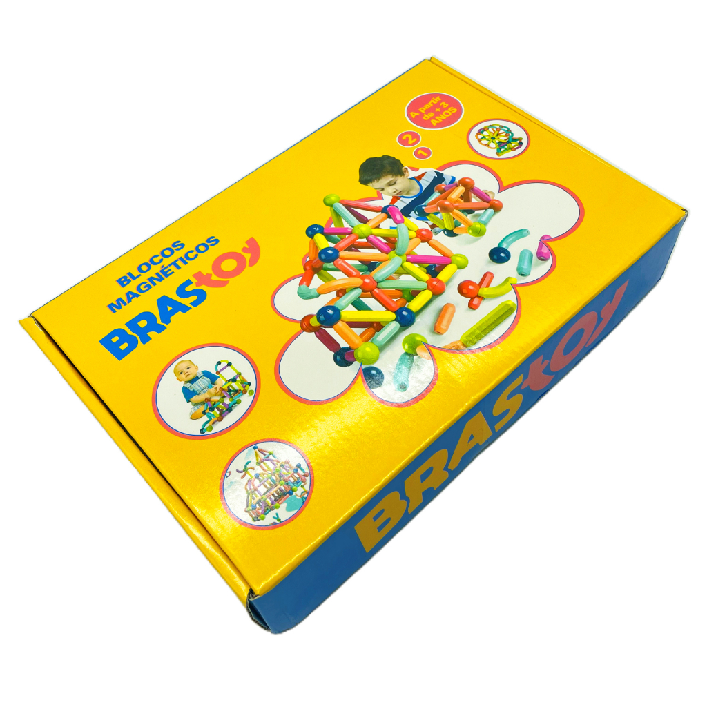 Blocos Magnéticos de Construção 3D