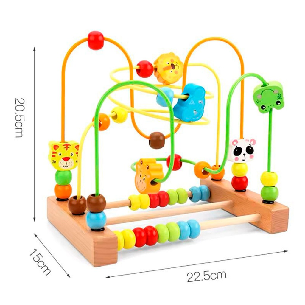 Brinquedo Educativo Aramado Montanha Russa Divertido Método Montessori