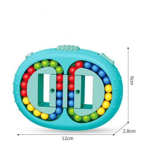 Cubo De Feijão Mágico Brinquedos Girando Descompressão Beads Puzzle Cubo Mágico Crianças Anti-Stress