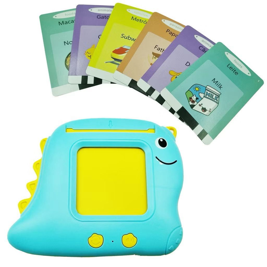 Máquina de Aprendizagem com Cartões – Português e Inglês