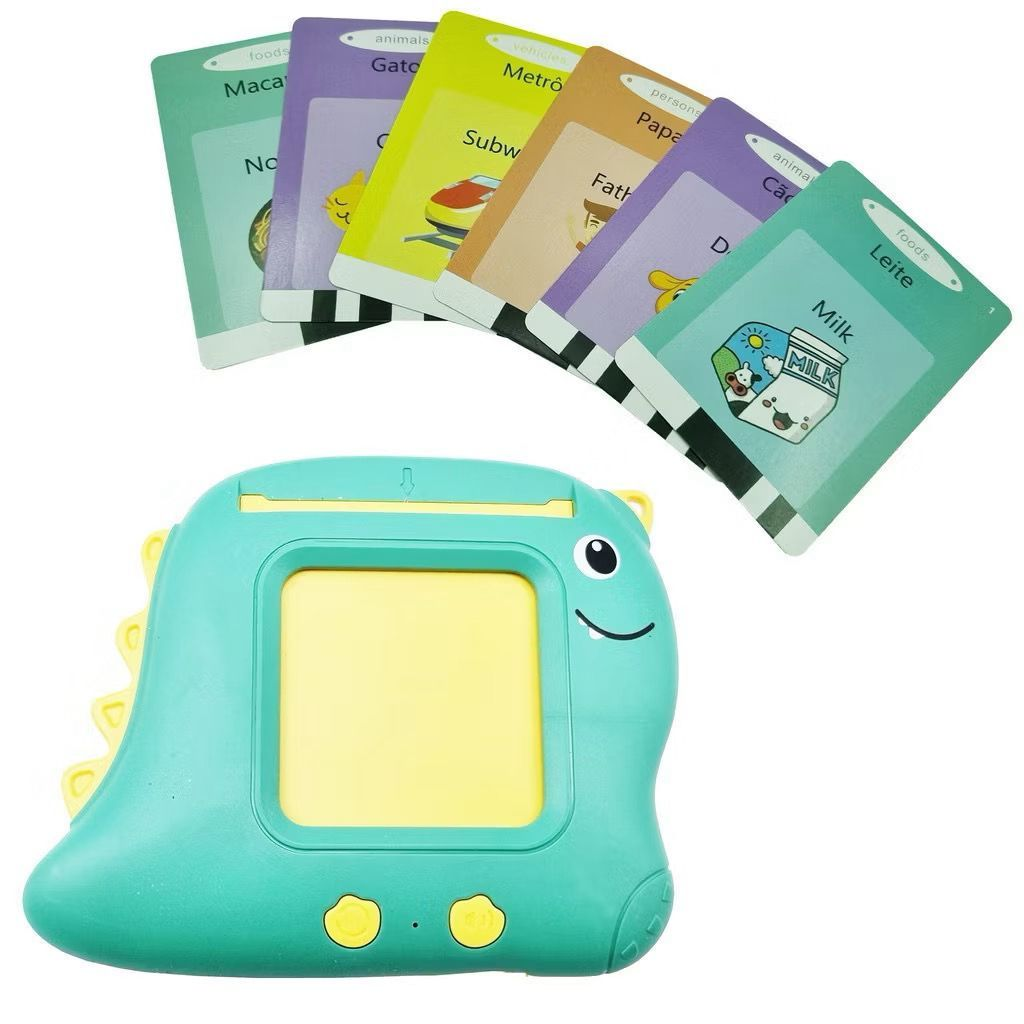 Máquina de Aprendizagem com Cartões – Português e Inglês