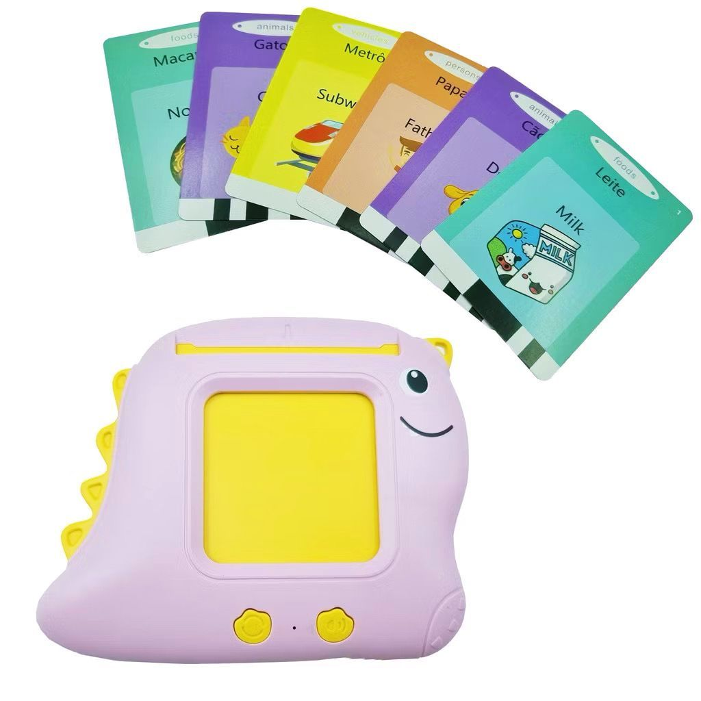 Máquina de Aprendizagem com Cartões – Português e Inglês