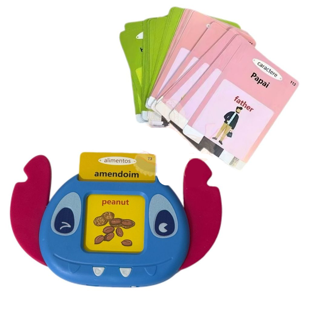 Máquina de Aprendizagem com Cartões – Português e Inglês