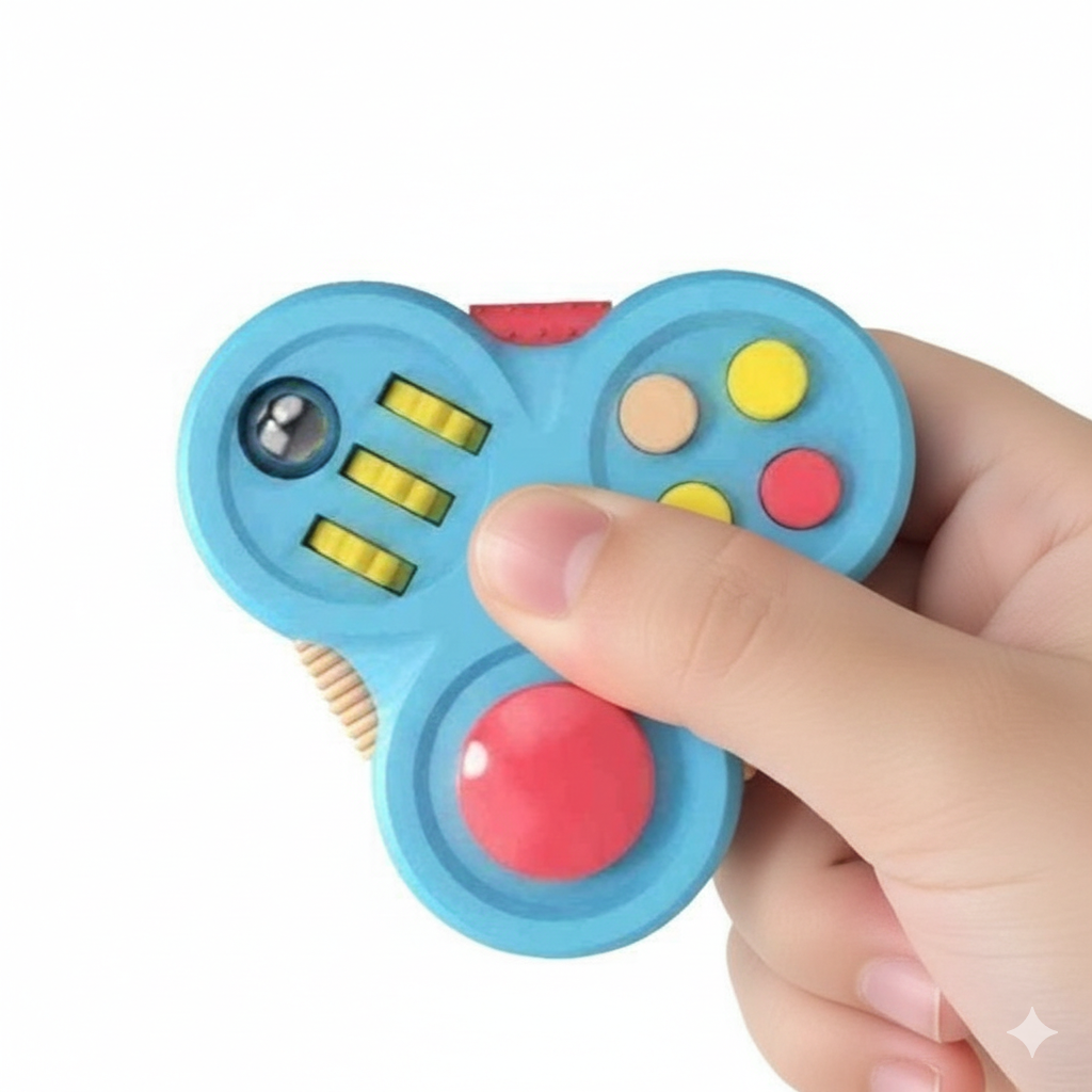 Fidget Sensorial Multifunções