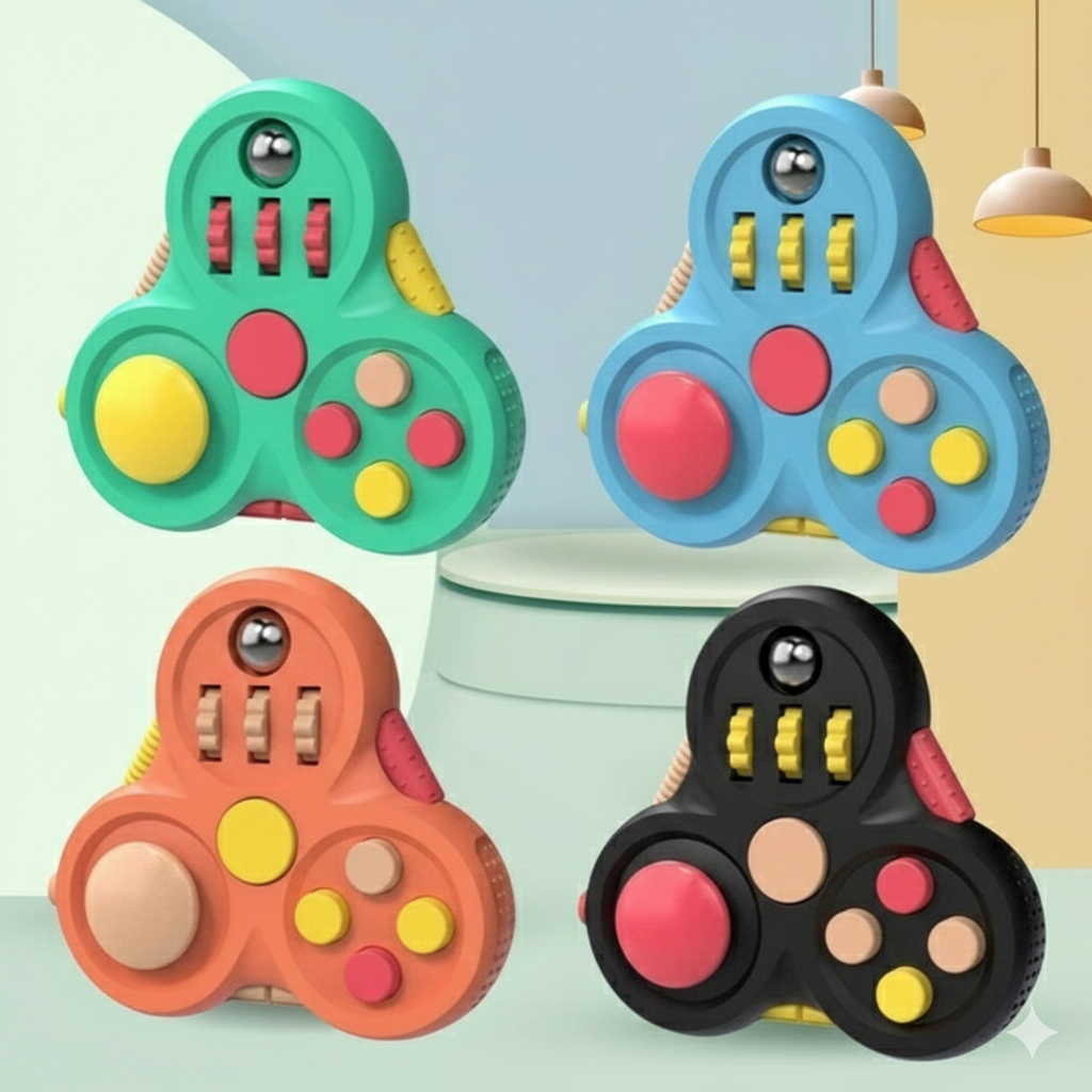 Fidget Sensorial Multifunções