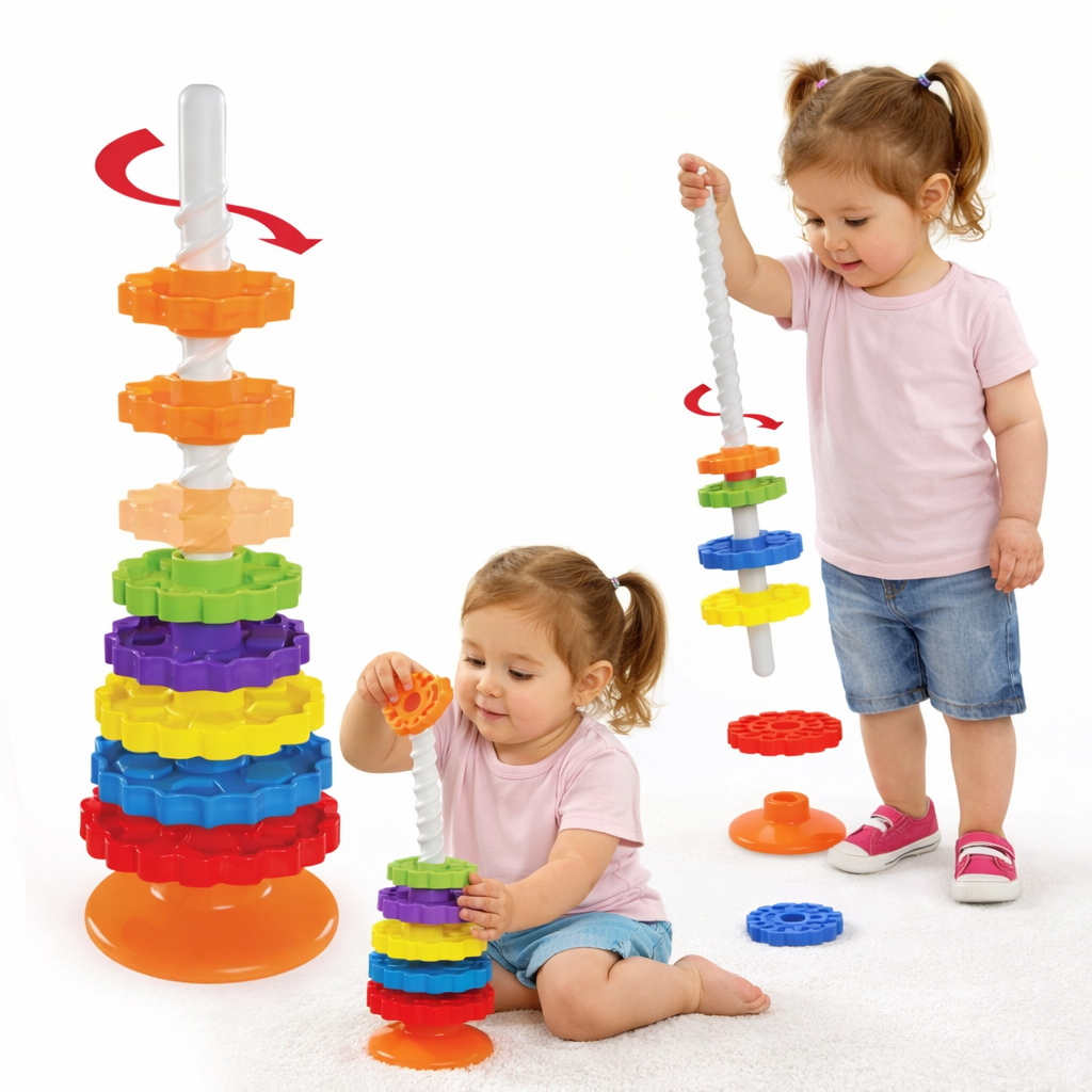 Giro Mágico de Engrenagens Educativo