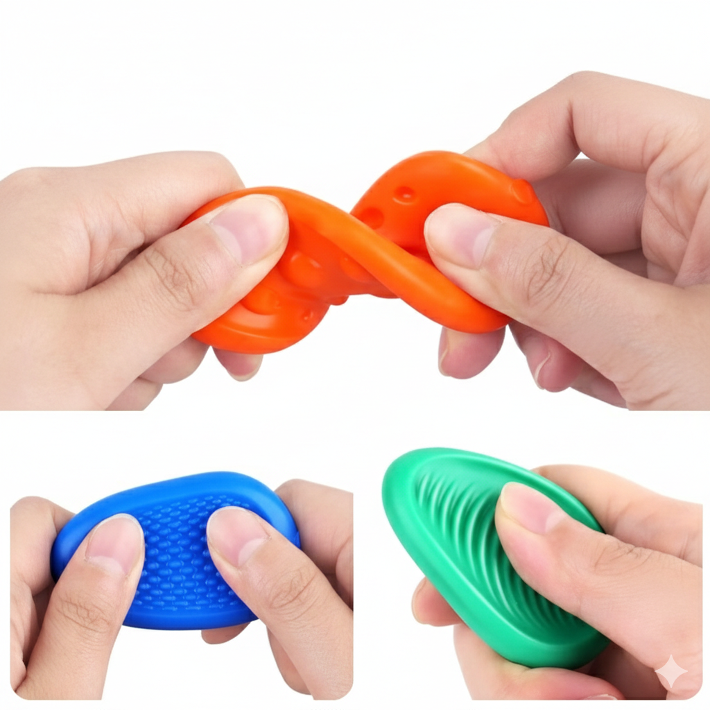 Pedras Sensoriais Fidget