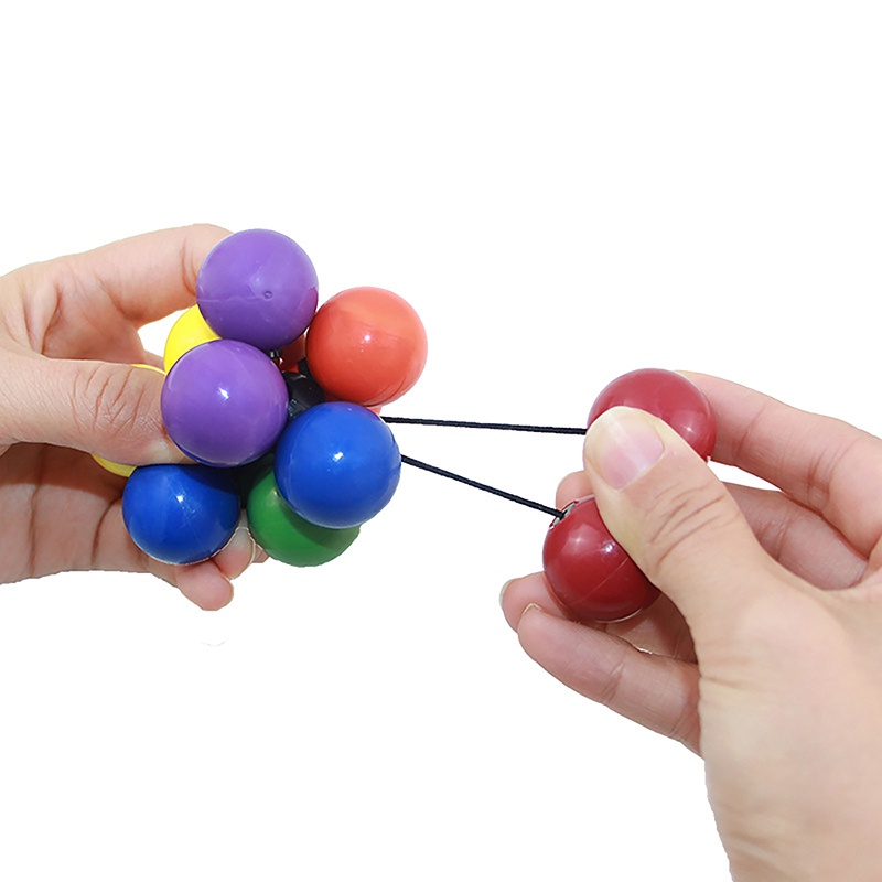 Bola De Alívio De Estresse Colorida Ansiedade Infantil Sensorial Anti-Stress Para Adultos Brinquedos [BR]